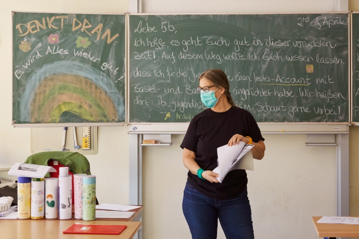 Neustart an der Anne-Frank-Schule